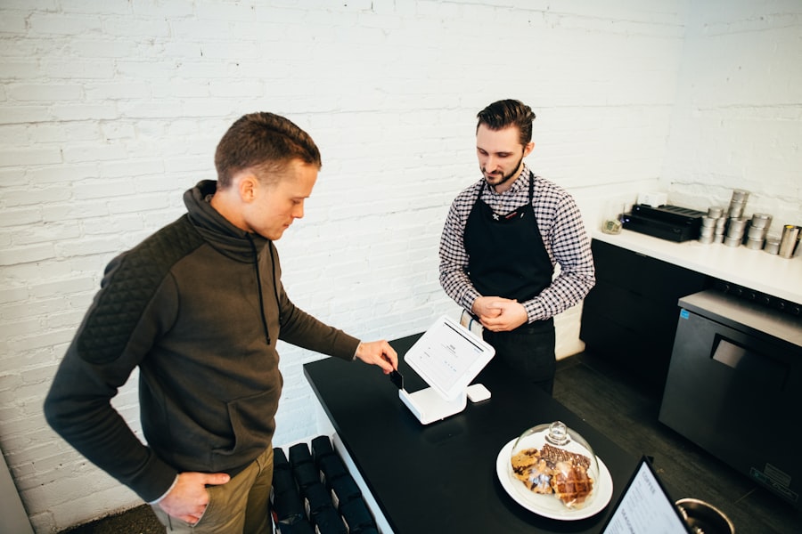 In-store customer experience at checkout